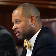 <strong>Name:</strong> Aaron Ford<br/>
<strong>Party:</strong> Democrat<br/> 
<strong>Legislative title:</strong> Senate Minority Leader<br/>
<strong>Day job:</strong> Attorney specializes in commercial litigation with Snell and Wilmer. The law firm is a powerhouse in the Legislature, employing multiple lobbyists representing the paramount markets in the Nevada economy: gaming, insurance, mining. 
