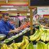 Owner Flaviano Trujillo arranges produce at Los Compadres, a family-owned market on East Tropicana Avenue, Wednesday, Feb. 4, 2015. Trujillo first opened a butcher shop when he was 18 in Mexico.