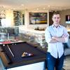 Tyler Jones, co-founder and lead designer of Blue Heron, is shown Jan. 16, 2015, in the model home at Sky Terrace, one of three luxury-home communities being developed by the company in Henderson.