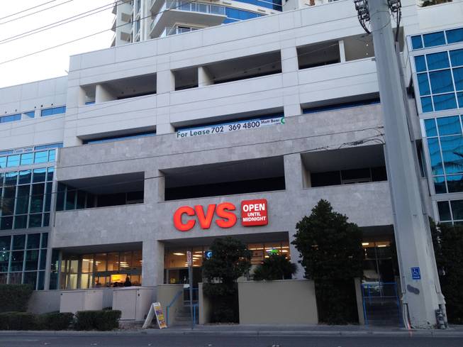 CVS, 2700 Las Vegas Blvd. South, is shown on Feb. 9, 2015.