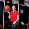 Kathy Olivier Lady Rebels head coach