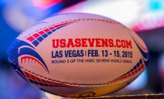 The USA Sevens Rugby Parade of Nations at Fremont Street Experience on Thursday, Feb. 12, 2015, in downtown Las Vegas.