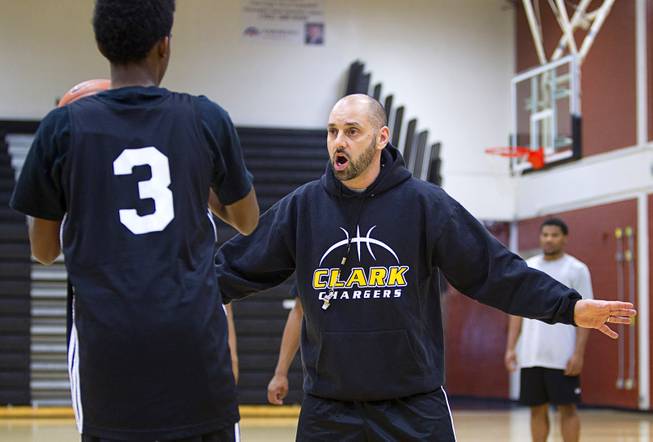 Clark High School Coach David Svendsen