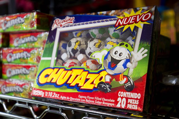 Mexican candy is displayed in Christy's Candy Shop at the Boulevard Mall Sunday, March 1, 2015.