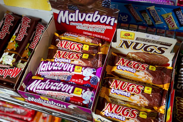 Mexican candy is displayed in Christy's Candy Shop at the Boulevard Mall Sunday, March 1, 2015.