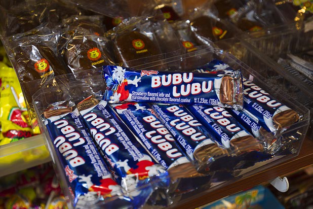 Mexican candy is displayed in Christy's Candy Shop at the Boulevard Mall Sunday, March 1, 2015.