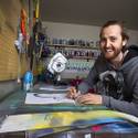 Artist Izaac Zevalking