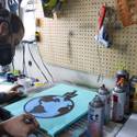 Artist Izaac Zevalking