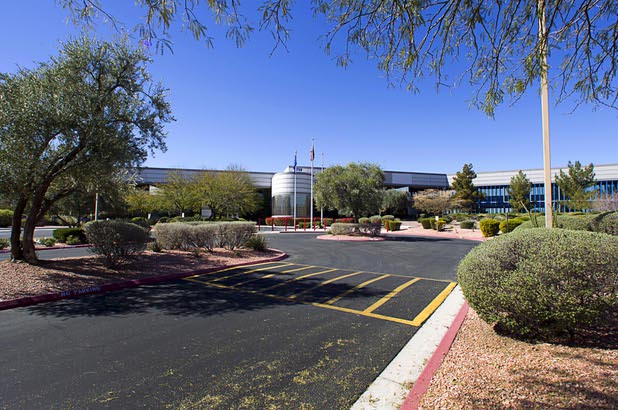 Citibank's former credit-card processing center, 8725 W. Sahara Ave., is shown Tuesday, March 10, 2015. The building is empty for the first time in three decades.
