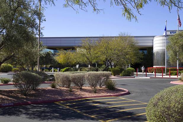 Citibank's former credit-card processing center, 8725 W. Sahara Ave., is shown Tuesday, March 10, 2015. The building is empty for the first time in three decades.