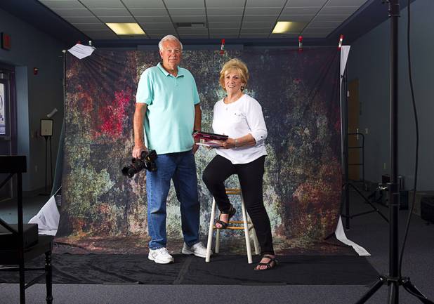 Jim and Anita Ziegler of Sandstone Photography volunteer their time to take free photos of select graduating seniors who otherwise couldn’t afford to have them taken. 