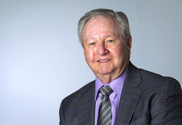 Charles Perry poses at the Las Vegas Sun photo studio Monday, March 23, 2015. Perry, a former Nevada assemblyman (1982-85), is being honored as a VEGAS INC Health Care Headliner in the Lifetime Achievement category. 