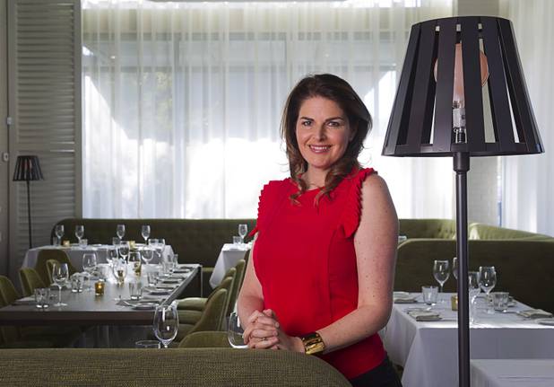 Elizabeth Blau, founder and CEO of  Blau and Associates, at Andiron Steak & Sea on Thursday, March 26, 2015, in Downtown Summerlin.