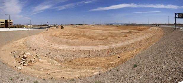 A view of the IKEA Las Vegas construction site at Durango Drive and Sunset Road in the Southwest valley Sunday, April 5, 2015.