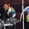 Cirque du Soleil founder Guy Laliberte speaks at a news conference Monday, April 20, 2015, in Montreal. Cirque du Soleil has signed a deal to sell a majority stake in the famed circus group to U.S. private equity firm TPG for a reported $1.5 billion. 