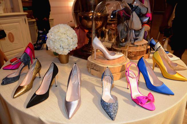 Sarah Jessica Parker’s SJP Pop-Up with Zappos Couture in the Shops at Crystals on Thursday, April 16, 2015, in Aria.