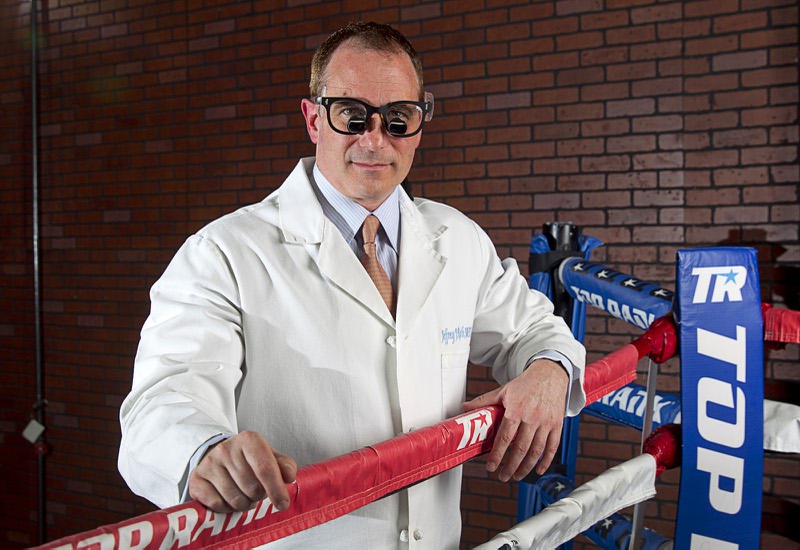 The first time Dr. Jeffrey Roth sewed up Manny Pacquiao, it happened by chance. Since then, Roth has stitched up multiple boxers, including Zab Judah and Antonio Margarito, as a volunteer with promotions company Top Rank Boxing ...