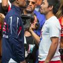 Mayweather and Pacquiao Make Weight for Fight