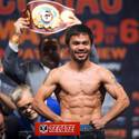 Mayweather and Pacquiao Make Weight for Fight