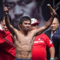 Mayweather and Pacquiao Make Weight for Fight