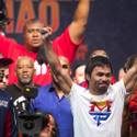 Mayweather and Pacquiao Make Weight for Fight