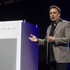 Elon Musk, CEO of Tesla Motors Inc., unveils the company’s newest product, Powerpack, in Hawthorne, Calif., Thursday, April 30, 2015.