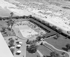 Riviera pool, 1958