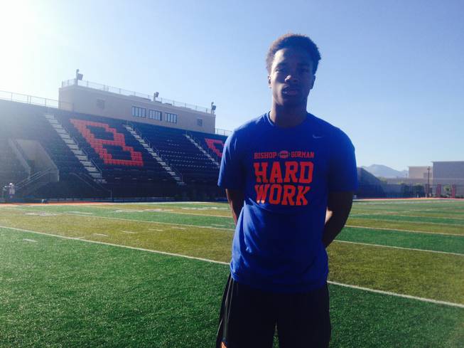 Bishop Gorman High quarterback Dorian Thompson-Robinson, a class of 2018 recruiting prospect, was offered a scholarship by UNLV.