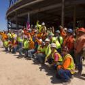 Las Vegas Arena Topping Off Ceremony
