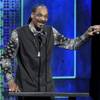 In this March 14, 2015 file photo, Snoop Dogg speaks at the Comedy Central Roast of Justin Bieber at Sony Pictures Studios in Culver City, Calif. 
