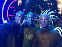 The Blue Men are timeless. They defy the advancement of age. There are no Blue Babies, Blue Teens or Blue Geezers. No Blue Man Group puberty or ...