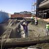 Workers put in a pool for a home in the Ridges, a luxury residential community in Summerlin, Thursday, June 11, 2015.