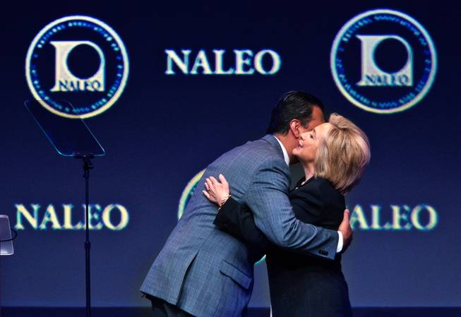 Presidential Candidate Hillary Clinton Speaks at NALEO