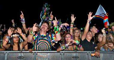 Festival organizer Insomniac expects about 140,000 people to crowd the Las Vegas Motor Speedway each day ...