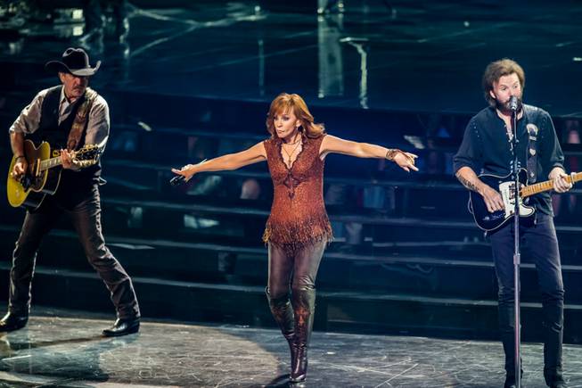 "Reba and Brooks & Dunn: Together in Vegas" grand opening night Friday, June 19, 2015, at the Colosseum in Caesars Palace.