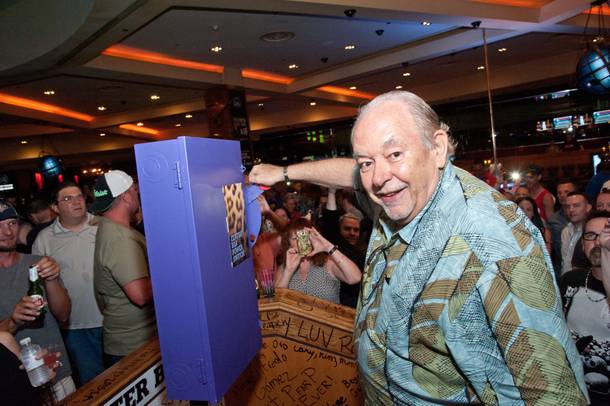 Robin Leach, shown in 2015 at Hard Rock Hotel in Las Vegas, died on Aug. 24, 2018. The former Greenspun Media Group columnist and host of 