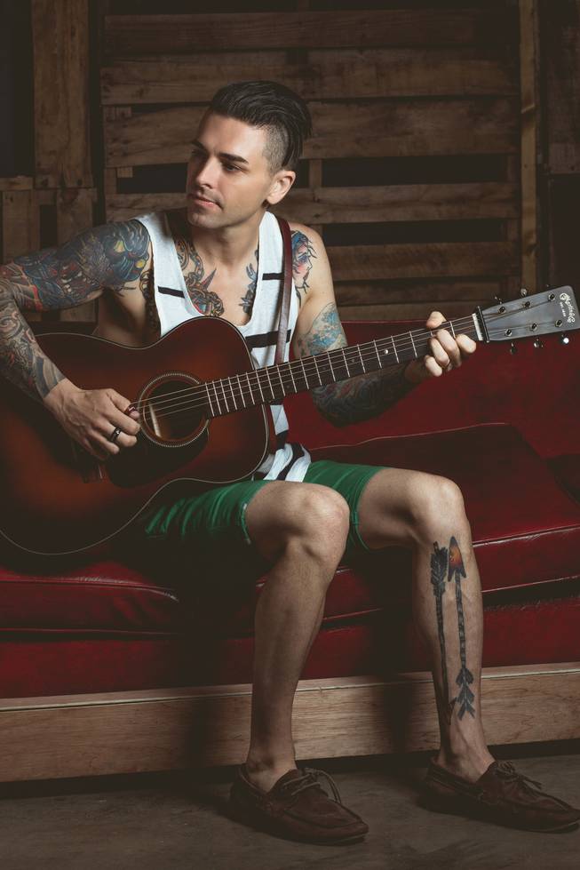 Chris Carrabba of Dashboard Confessional.