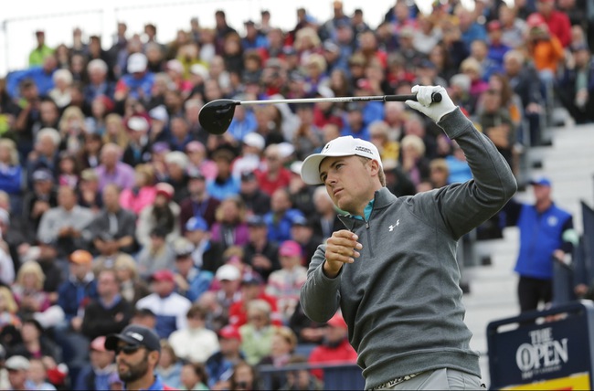 Jordan Spieth at the British Open