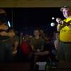 Las Vegas Astronomical Society member Rob Lambert holds the simulated sun as member Julian Shull displays the orbit of the earth and moon to Boy Scouts at their camp on Mt. Potosi on Tuesday, June 23, 2015.