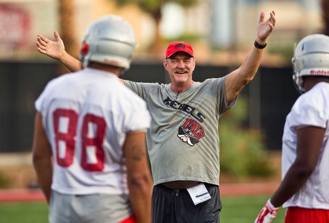 UNLV Football First Regular Practice 2015