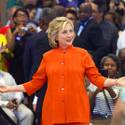 Hillary Rodham Clinton Speaks at Town Hall Meeting