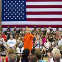 Hillary Rodham Clinton Speaks at Town Hall Meeting