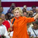 Hillary Rodham Clinton Speaks at Town Hall Meeting