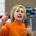 Hillary Rodham Clinton Speaks at Town Hall Meeting