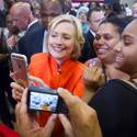 Hillary Clinton Speaks at Town-Hall Meeting