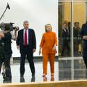 Hillary Clinton Tours Carpenters International Training Center