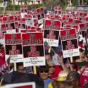 Culinary Union Protest At Trump Hotel