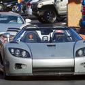 Floyd Mayweather Jr. Arrives In Swedish Supercar