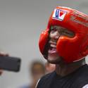 Floyd Mayweather Jr. Arrives In Swedish Supercar