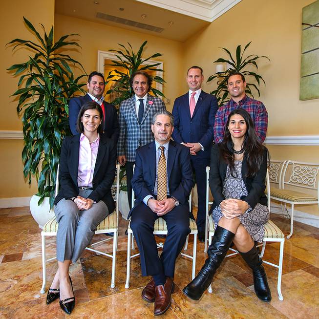 Guest columnist Max Tappeiner, back row and second from right, is the president of the Las Vegas Business Academy. The LVBA board is pictured with him.
